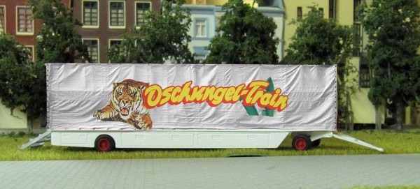 Bausatz Packwagen Dschungel Express