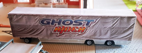 Bausatz Planwagen Ghost Rider