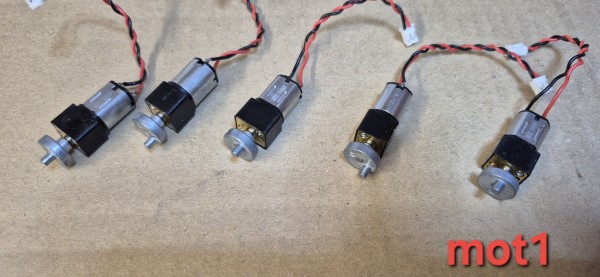 Motor mit Drehscheibe