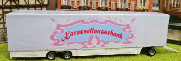 Bausatz Planwagen Karussellauschank