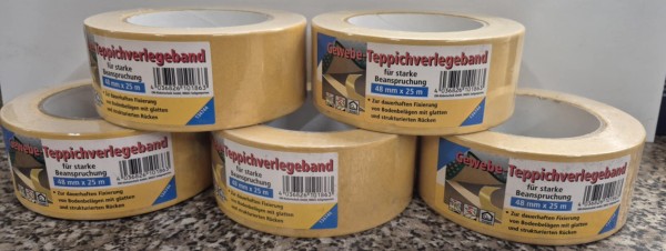 Doppelseitiges Klebeband 5 er SET